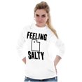 thumbnail image 1 of Feeling Salty Utah Beehive State Long Sleeve TShirt Men Women Brisco Brands S, 1 of 5