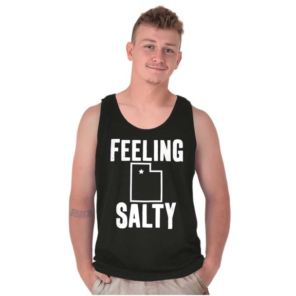 Feeling Salty Utah Beehive State Plus Size Graphic Tank Top Brisco Brands 3X