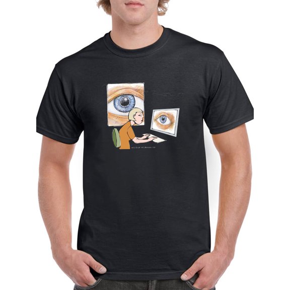 Feeling Seen T-Shirt Men -Wilfred Hildonen Designs, Male XX-Large