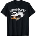 thumbnail image 1 of Feeling Snacky Panda T-Shirt Funny Food Lover Panda Bear Tee, 1 of 3