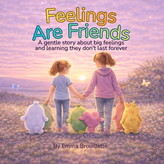 Feelings Are Friends: A gentle story about big feelings and learning they don't last forever, (Paperback)