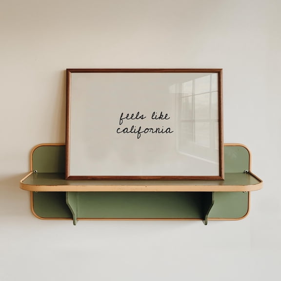 Feels Like California Hand Drawn Home Wall Decor