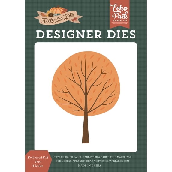 Feels Like Fall: Embossed Fall Tree Medium Die Set