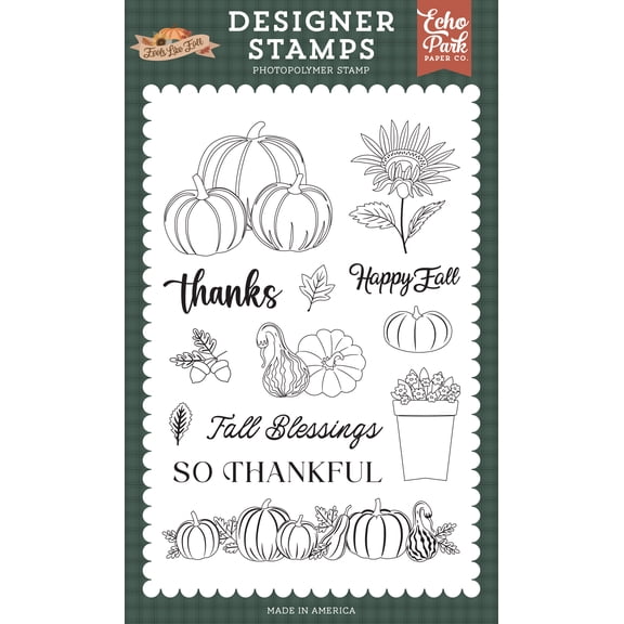 Feels Like Fall: Squash And Pumpkins Stamp Set