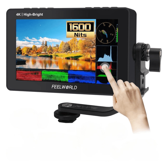 Feelworld F5 Pro X 5.5" HDMI Touchscreen Monitor Camera Monitor 1600nit 4K DCI 1080p60 L-Series