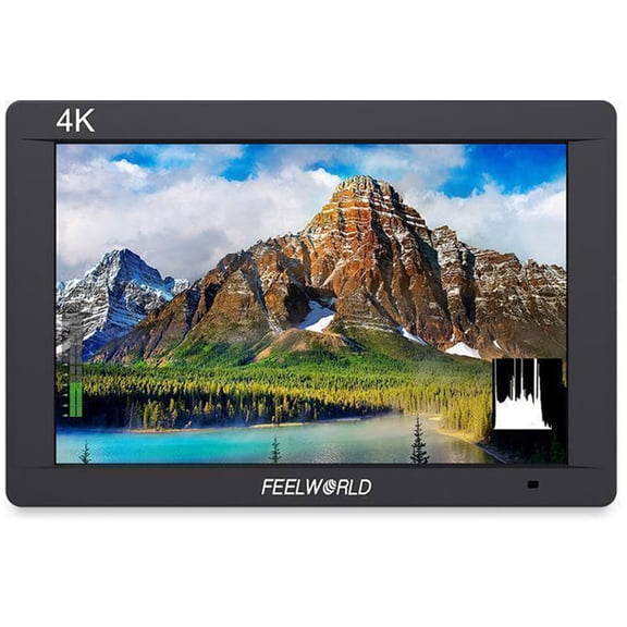 Feelworld FW703 7" Full HD IPS On-Camera LED Monitor with Built-In Speaker, 1920x1200, 4K HDMI and 3G-SDI