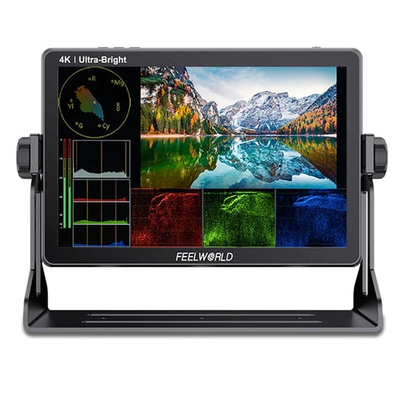 Feelworld LUT11S 10.1" Full HD IPS Touch Screen DSLR Camera Field Monitor, Supports 3G-SDI and 4K HDMI