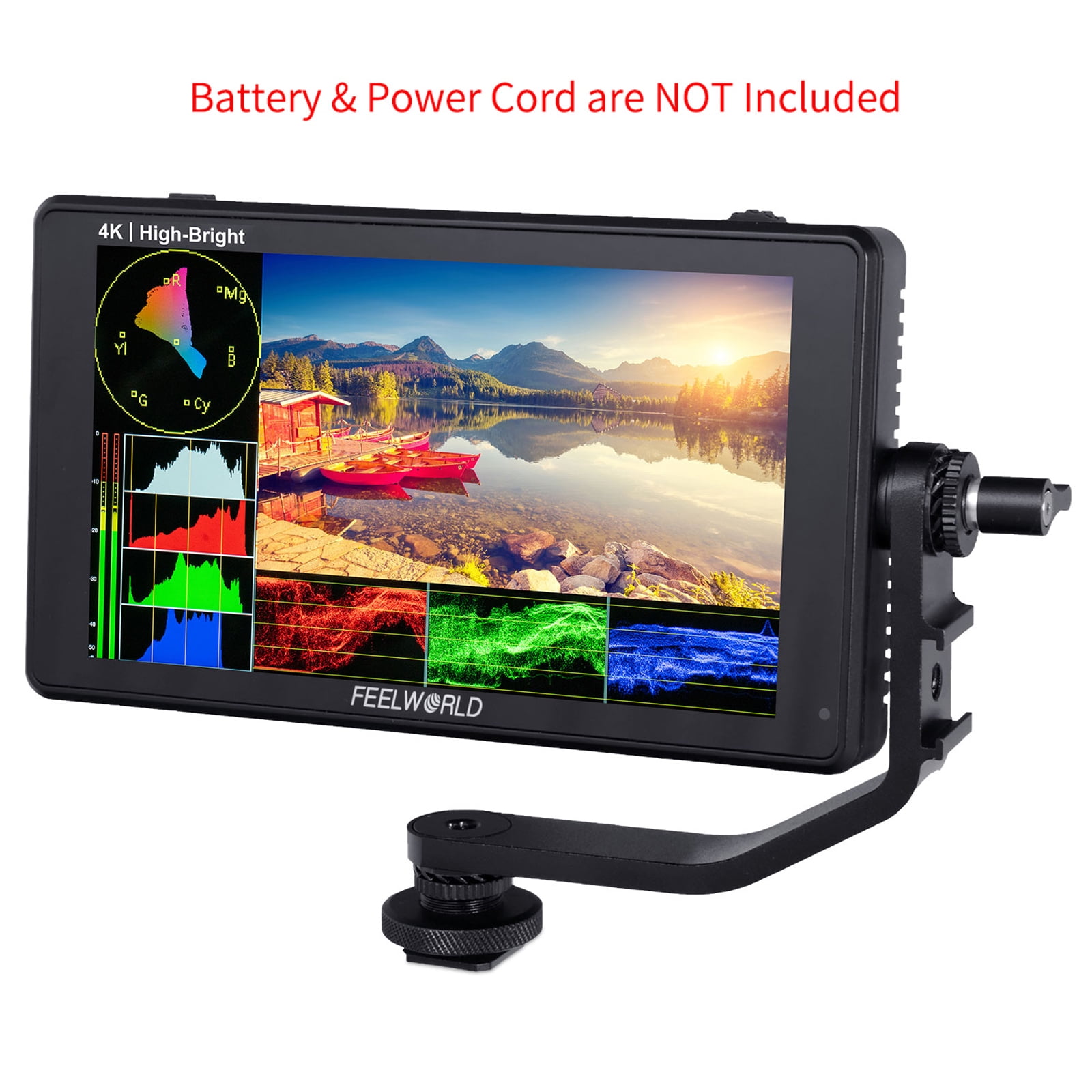Feelworld LUT6E inch DSLR Field Monitor 1600nit Bright Touch