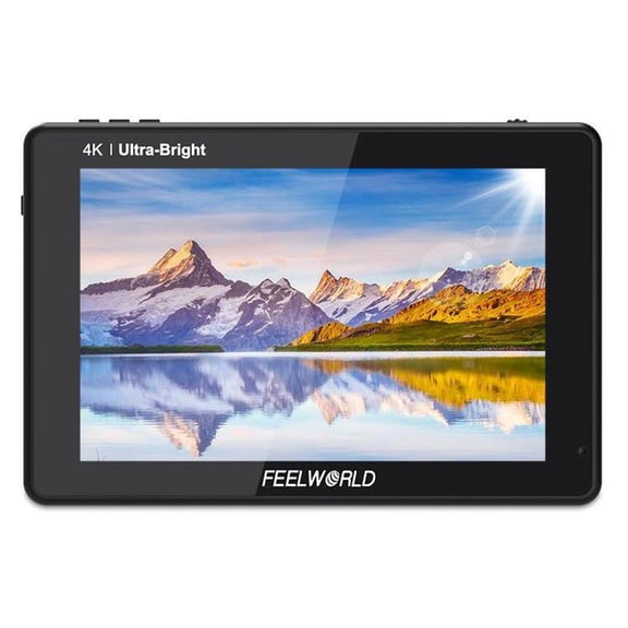 Feelworld LUT7S 7" IPS 3G-SDI 3D LUT Touch Screen DSLR Camera Field LED Monitor with Waveform VectorScope & Histogram, Supports 4K HDMI Input/Output, 1920x1200
