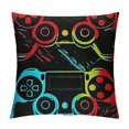 Feelyo Decorative Throw Pillow Covers, Square Cushion Case Set for
