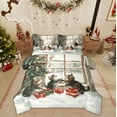 thumbnail image 1 of Feelyou 3D Car Kitten Twin Bedding Sets 7-Piece for Teens, Christmas Tree Gifts Bedding Comforter Set, Animal Lover Reversible Sheet Sets, Microfiber Bedroom Decor, 1 of 7