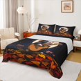 thumbnail image 1 of Feelyou 3D Guinea Pig Full Size Sheets for Teen, Kawaii Guitar Hamster Animal Bed Sheets, Mystic Moon Galaxy Sheet Sets, Luxury Bedroom Decor, 4 Pieces, 1 of 7