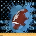 thumbnail image 1 of Feelyou 3D Rugby Kids Fabric by the Yard 1 Yard, Football Sports Lover Home Decor Fabric by the Yard, American Flag Sewing Fabric, Microfiber Bedroom Decor, 1 of 6
