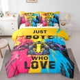 thumbnail image 1 of Feelyou Automobile Bedding Comforter Set 7 Pieces, Racing Car Sports Full Bedding Set, 1 of 8