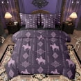 thumbnail image 1 of Feelyou Aztec Damask Bedding Comforter Set 7pcs, Rustic Cowgirl Cowboy King Bedding Sets, 1 of 8