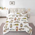 thumbnail image 1 of Feelyou Bass Fish Animal Full Size Comforter Sets, Farmhouse Fishing Bedding Sets, 3pcs, 1 of 8