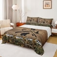thumbnail image 1 of Feelyou Bear Deer Animal Twin Sheet Sets for Men, Farmhouse Lodge Cabin Twin Fitted Sheet, Rustic Hunting Theme Flat Sheet, Super Cozy Room Decor, 3pcs, 1 of 7