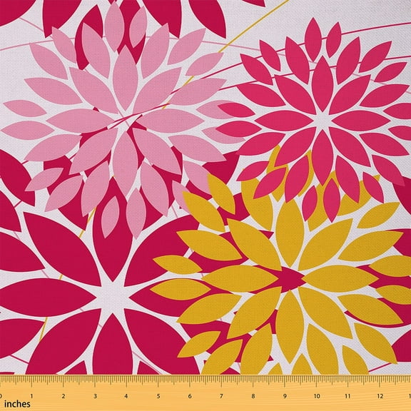 Feelyou Bohemian Geometric Fabric by the Yard 2 Yards, Western Retro Fashion Room Decor Fabric by the Yard, Teens Adult Fabric for Sewing, Super Cozy Room Decor