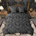 thumbnail image 1 of Feelyou Boho Damask Floral Bedding Comforter Set 7pcs, Magic Cat Print Queen Bedding Sets, Western Hippie Fashion Reversible Queen Sheet Sets, Breathable Home Decor, 1 of 7
