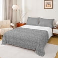 thumbnail image 1 of Feelyou Boho Damask Teen Queen Sheet Sets, Sliver Magic Dragon Bed Set, 4-Piece, 1 of 7