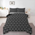 thumbnail image 1 of Feelyou Boho Mandala Damask Full Size Comforter Sets, Sheep Skeleton Bedding Sets, 3pcs, 1 of 8