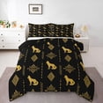 thumbnail image 1 of Feelyou Boho Mandala Damask Twin Comforter Sets, Jungle Fox Animal Bedding Set, 2 Pieces, 1 of 8