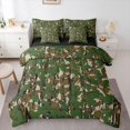 thumbnail image 1 of Feelyou Branches Bedding Comforter Set 7-Piece, Retro Camo Full Bedding Set, 1 of 7