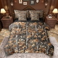 thumbnail image 1 of Feelyou Branches Plant Adult Twin Bedding Sets 7pcs, Autumn Maple Leaf Comforter Set, 1 of 8
