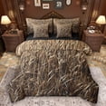 thumbnail image 1 of Feelyou Branches Plant Adult Twin Bedding Sets 7pcs, Rustic Bedding Comforter Set, 1 of 8