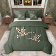 thumbnail image 1 of Feelyou Camouflage Duck Twin Bedding Sets 7-Piece, Jungle Wildlife Bedding Comforter Set, 1 of 8
