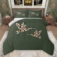 thumbnail image 1 of Feelyou Camouflage Duck Twin Comforter Sets, Jungle Wildlife Bedding Set, 2 Pieces, 1 of 8