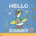 thumbnail image 1 of Feelyou Cartoon Goose Duck Fabric by the Yard 10 Yards, Summer Holiday Room Decor Fabric by the Yard, Teens Boys Girls Kids Fabric for Sewing, Ultra Soft Home Decor, 1 of 6