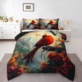 thumbnail image 1 of Feelyou Cartoon Red Bird Bedding Comforter Set for Teens, Princess Castle Twin Comforter Sets, Flower Plant Botanical Reversible Bedding Set, Super Cozy Room Decor, 2 Pieces, 1 of 8