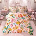 thumbnail image 1 of Feelyou Cartoon Tribal Floral Bedding Comforter Set 7pcs, Mandala Boho King Bedding Sets, 1 of 8