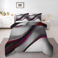 thumbnail image 1 of Feelyou Chic Abstract Striped Bedding Comforter Set, Fashion Geometry Twin Comforter Sets, Teen Kid Child Adult Reversible Bedding Set, Microfiber Bedroom Decor, 2 Pieces, 1 of 8