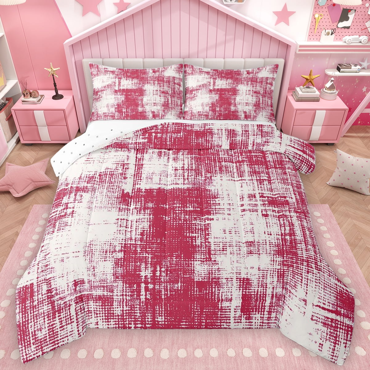 Feelyou Chic Art Abstract Bedding Comforter Set for Adult, Modern ...