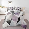 thumbnail image 1 of Feelyou Chic Circle Abstract Bedding Comforter Set, Modern Minimalism Twin Comforter Sets, Fashion Geometric Stripes Reversible Bedding Set, Breathable Home Decor, 2pcs, 1 of 8