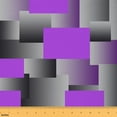 thumbnail image 1 of Feelyou Chic Minimalism Fabric by the Yard 1 Yard, Purple Room Decor Fabric by the Yard, Modern Abstract Geometric Fabric for Sewing, Breathable Home Decor, 1 of 6