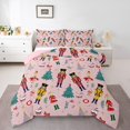thumbnail image 1 of Feelyou Christmas Nutcracker Bedding Comforter Set for Kid, Dreamy Princess Fairy Twin Comforter Sets, Xmas Tree Gift Reversible Bedding Set, Super Cozy Room Decor, 2-Piece, 1 of 8