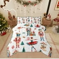 thumbnail image 1 of Feelyou Christmas Nutcracker Bedding Comforter Set for Kid, Princess Fairy Tale Twin Comforter Sets, Winter Festival Reversible Bedding Set, Super Cozy Room Decor, 2pcs, 1 of 8
