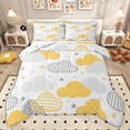 thumbnail image 1 of Feelyou Cloud Stars Queen Comforter Set, Teen Kid Boy Girl Bedding Comforter Set, 3pcs, 1 of 8