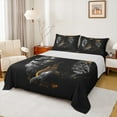 thumbnail image 1 of Feelyou Couple Lion Animal Bed Sheets, Kawaii Black Girl King Sheets, Tribal Western Princess Sheet Set, Ultra Soft Home Decor, 4-Piece, 1 of 7
