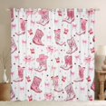 thumbnail image 1 of Feelyou Cowgirl Curtains Pack of 2 (52x84 Each), Bow-tie Boot Stars Window Curtains, 1 of 6