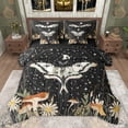 thumbnail image 1 of Feelyou Dreamy Moth Butterfly Twin Bedding Sets 7-Piece, Mushroom Groovy Flower Bedding Comforter Set, Mystic Constellation Reversible Sheet Sets, Ultra Soft Bedroom Decor, 1 of 9