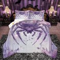 thumbnail image 1 of Feelyou Dreamy Purple Spider Bedding Comforter Set, Romantic Rose Flower Twin Comforter Sets, Couple Anniversary Reversible Bedding Set, Super Cozy Room Decor, 2 Pieces, 1 of 8