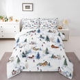 thumbnail image 1 of Feelyou Est Ski Sleep Teen Twin Comforter Sets, Farmhouse Cabin Bedding Set, 2-Piece, 1 of 8