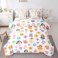 thumbnail image 1 of Feelyou Fairy Elf Bedding Comforter Set 7-Piece, Flower Plant Full Bedding Set, 1 of 7