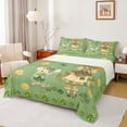 thumbnail image 1 of Feelyou Fairy Tale Girl Twin Sheet Sets, Happy St. Patrick's Day Twin Fitted Sheet, Kawaii Shamrock Mouse Flat Sheet, Super Cozy Room Decor, 3 Pieces, 1 of 8
