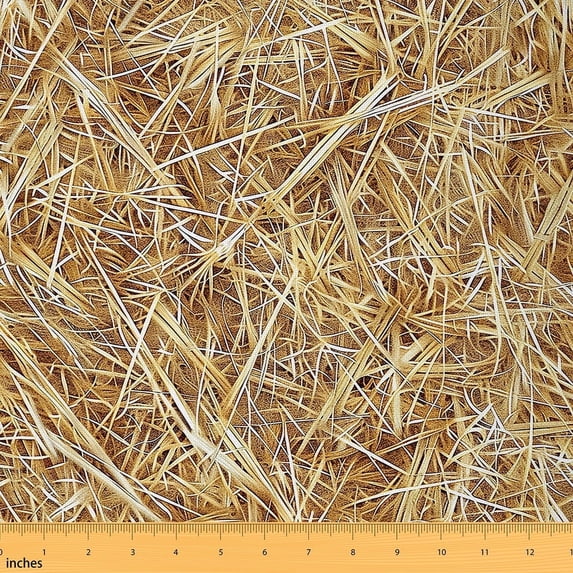 Feelyou Fall Botanical Fabric by the Yard 2 Yards for Teens, Farmhouse Jungle Sewing Fabric, Woodland Branches Home Decor Fabric by the Yard, Luxury Bedroom Decor