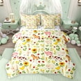 thumbnail image 1 of Feelyou Farm Sheep Animal Twin Bedding Sets 7-Piece, Sunflower Plant Bedding Comforter Set, 1 of 8
